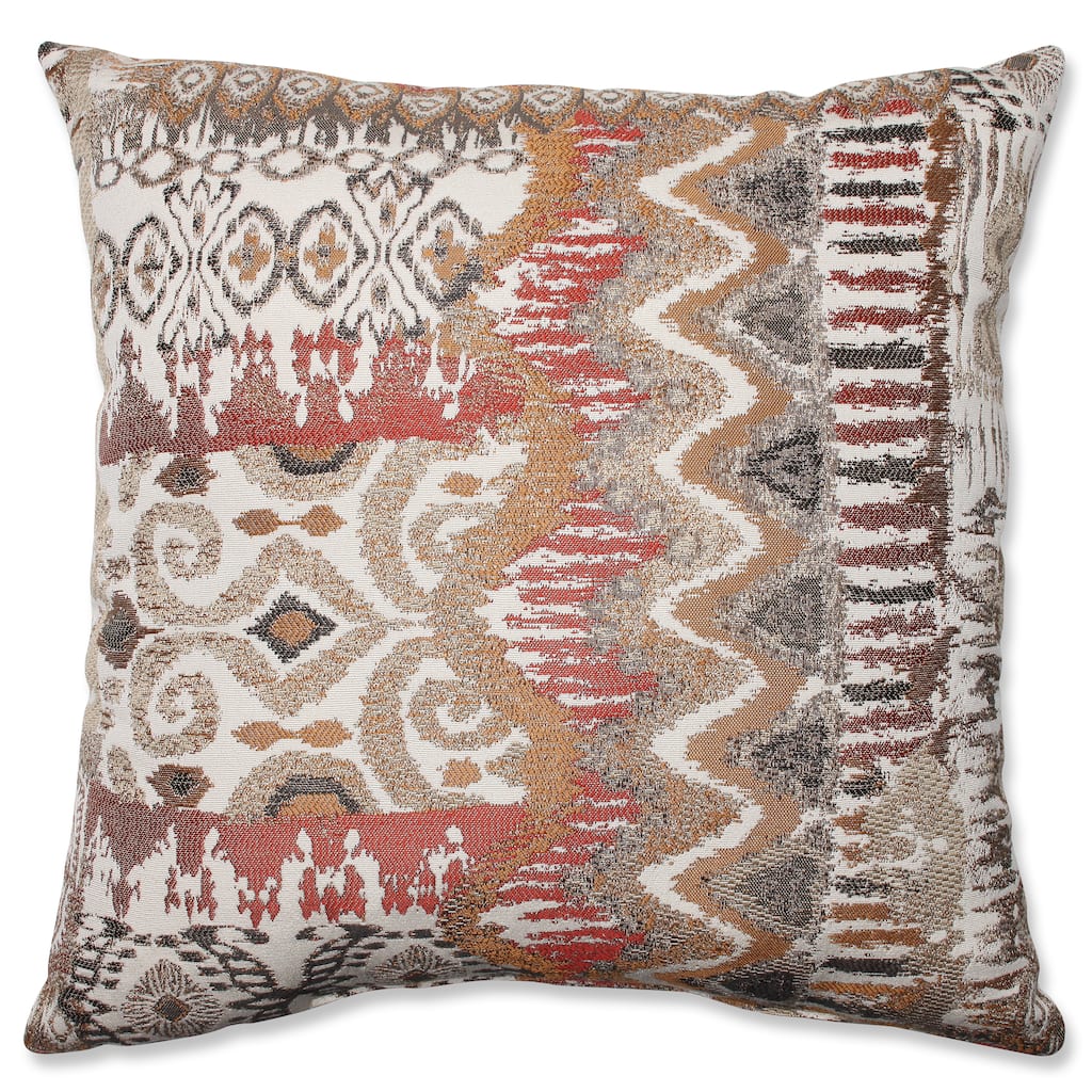 Pillow Perfect Medley Bronze Throw Pillow