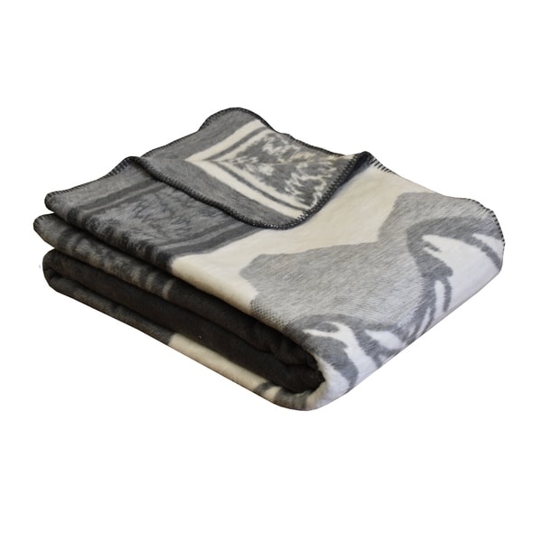 Shop IBENA Nature Trail Jacquard Oversized Throw Blanket - Free ...