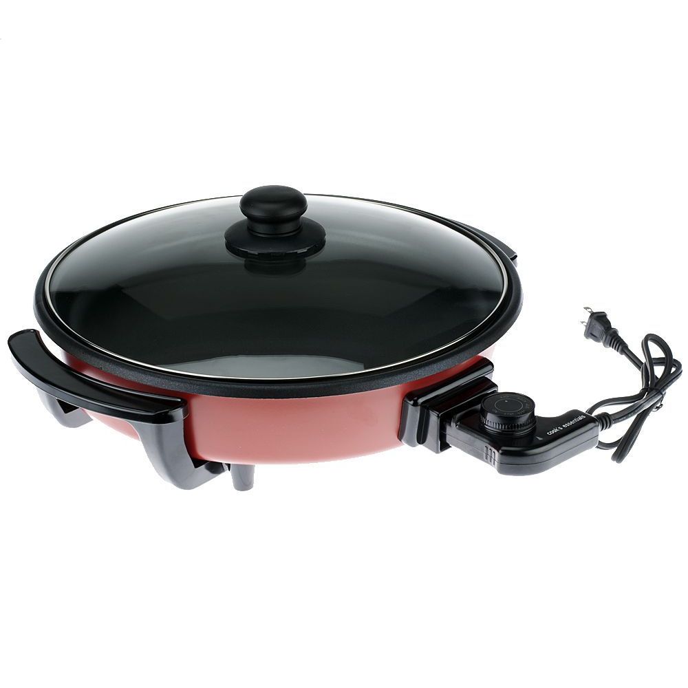 Cook's Essentials 12-inch Round Stainless Steel Electric Skillet  (Refurbished) - Bed Bath & Beyond - 7508258