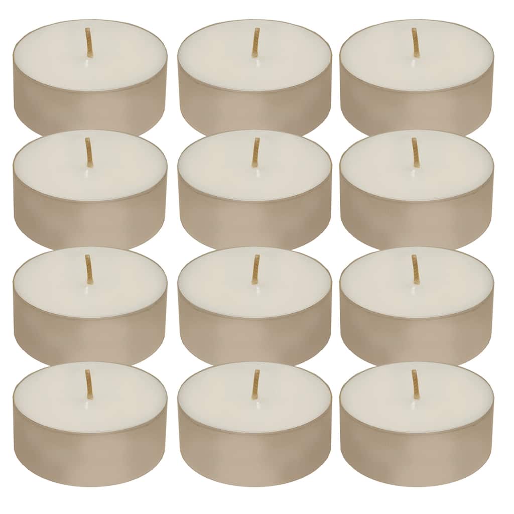 Extra Large Tea Light Candles (Pack of 12)
