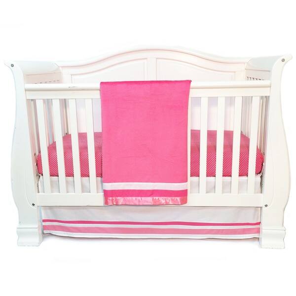 Shop One Grace Place Simplicity Hot Pink Infant 3 Piece Crib