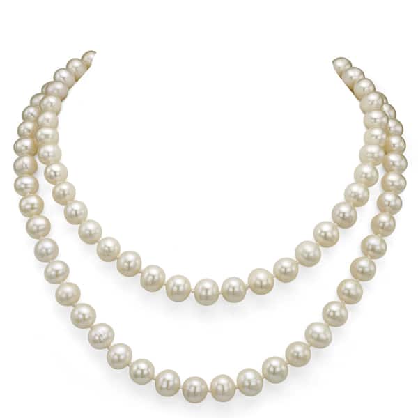 Handpicked A Quality Mixed Sizes Multicolor Freshwater Cultured Pearl Strand Endless 36 Necklace