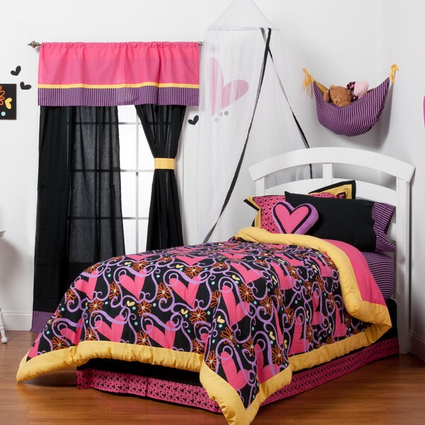 Sassy Shaylee 8-piece Bed in a Bag with Sheet Set