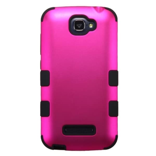 INSTEN Dual Layer Hybrid Rubberized Hard PC/ Silicone Phone Case Cover