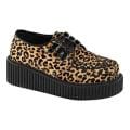 demonia tan fur boots