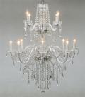 Authentic All Crystal Chandelier Lighting