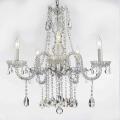 Authentic All Crystal Chandelier Lighting H27 x W24