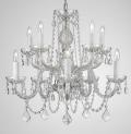 Empress Crystal Plug In Chandelier With 10 Lights H25 x W24