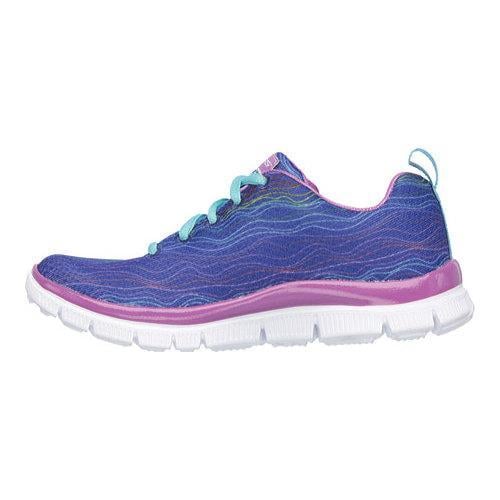 Girls Skechers Skech Appeal Prancy Dance Training Sneaker Blue/Purple