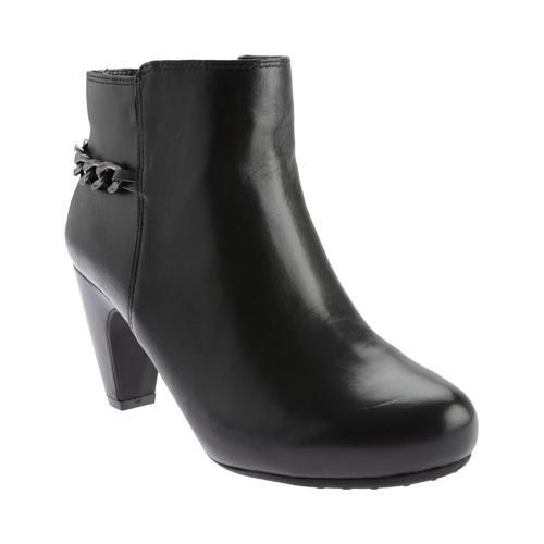 Women's Easy Spirit Parilynn Ankle Boot Black/Black ...