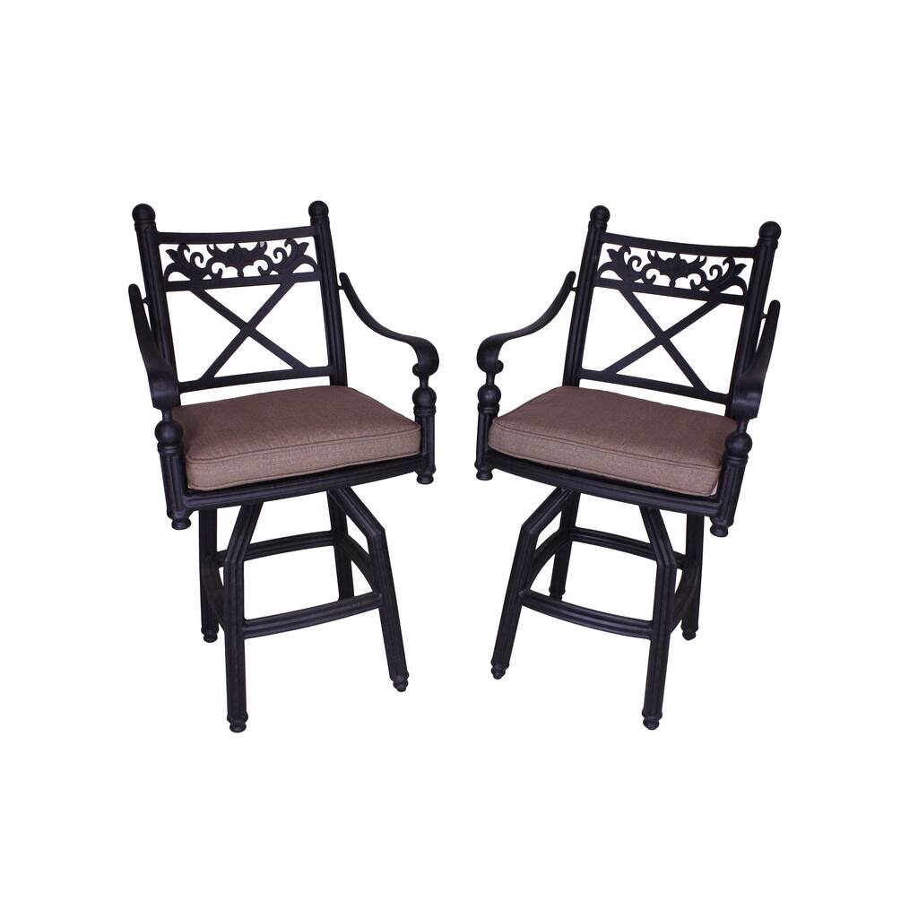 Parma Bronze Bar Stools (Set of 2)