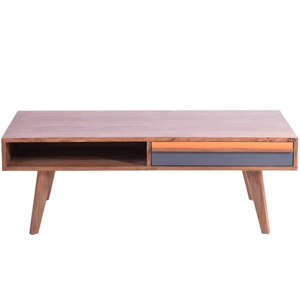 Aurelle Home Retro Cliff Coffee Table - Free Shipping 