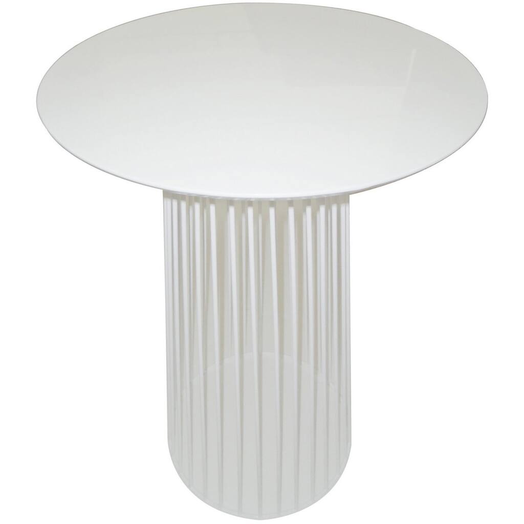 Aurelle Home Magma White Bar Table