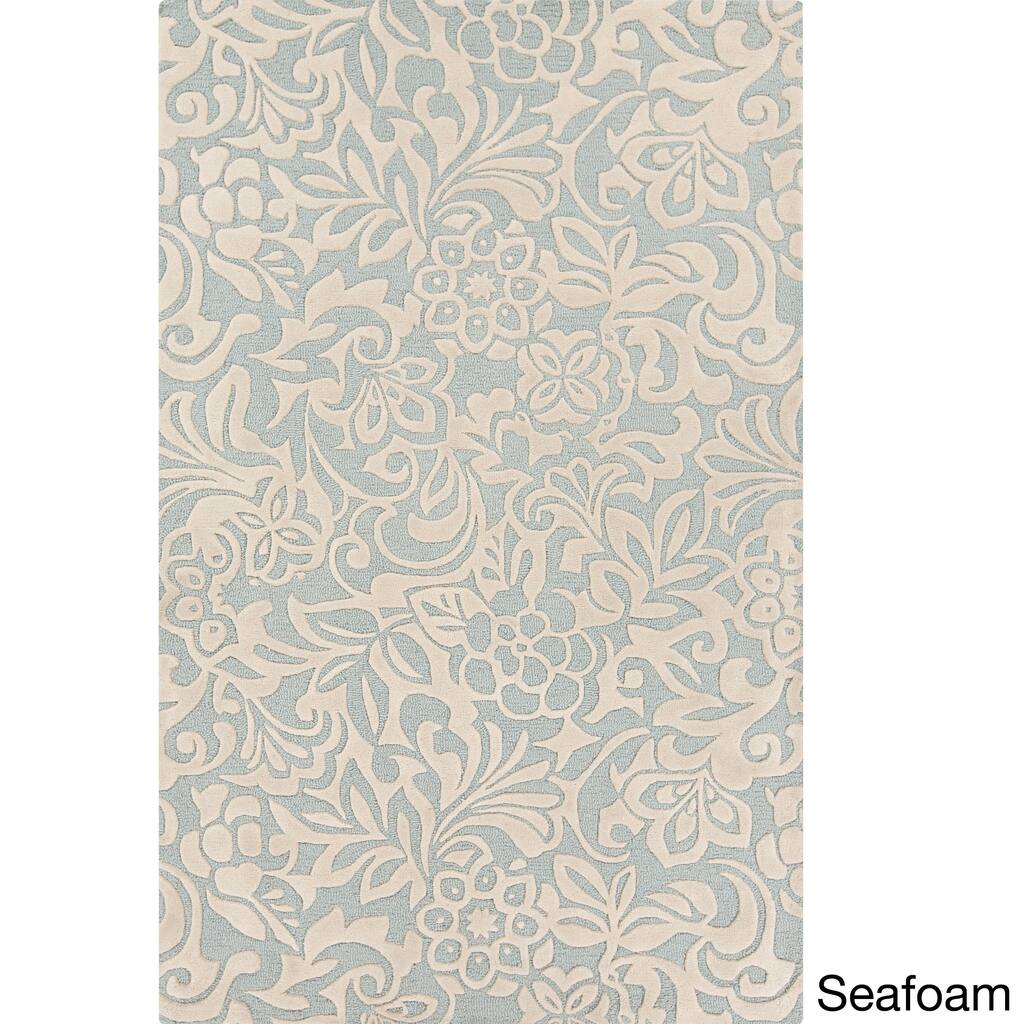 Hand-Tufted Sidney Floral Pattern Area Rug