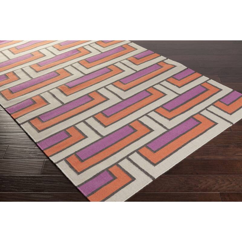 Hand-Woven Alexia Wool Area Rug