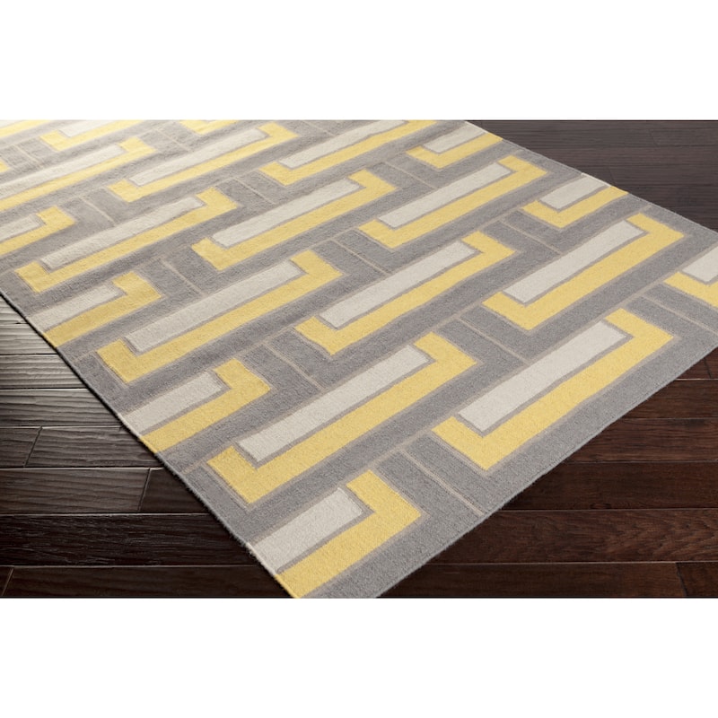 Hand-Woven Alexia Wool Area Rug