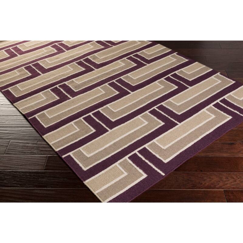 Hand-Woven Alexia Wool Area Rug