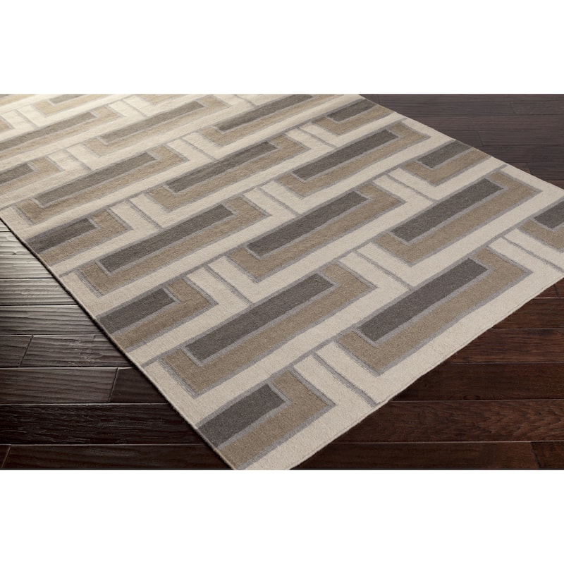 Hand-Woven Alexia Wool Area Rug