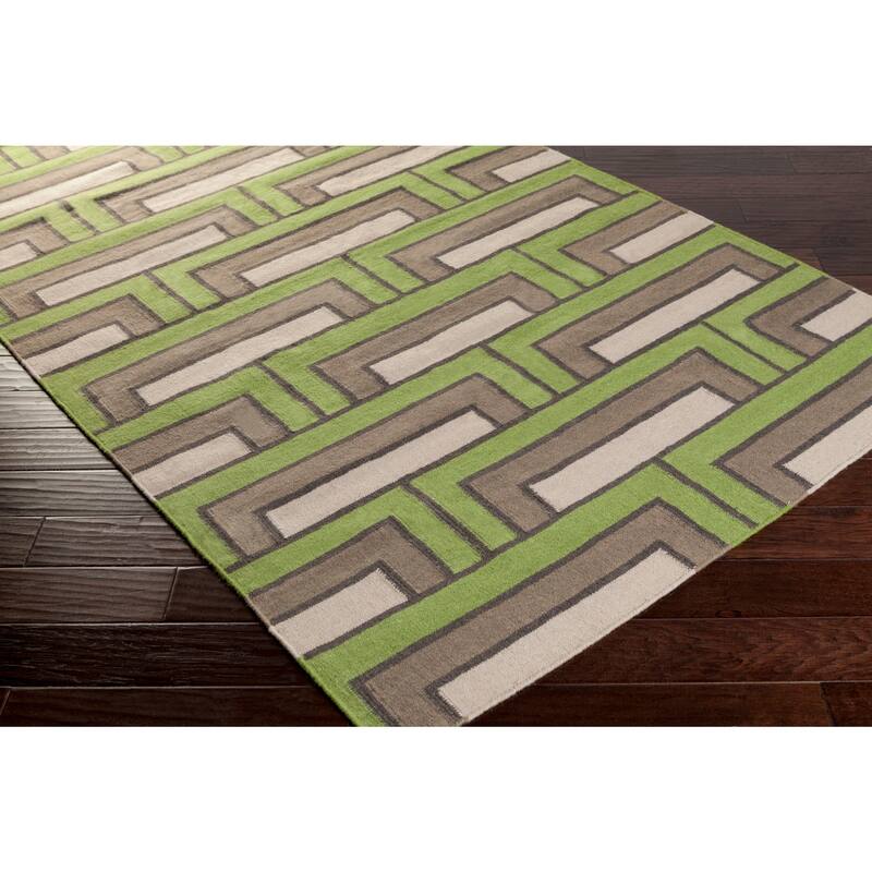 Hand-Woven Alexia Wool Area Rug