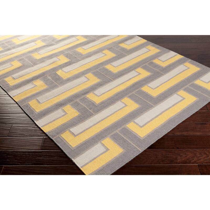 Hand-Woven Alexia Wool Area Rug