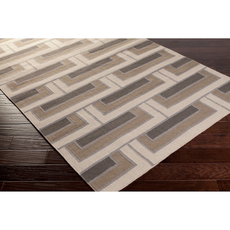 Hand-Woven Alexia Wool Area Rug