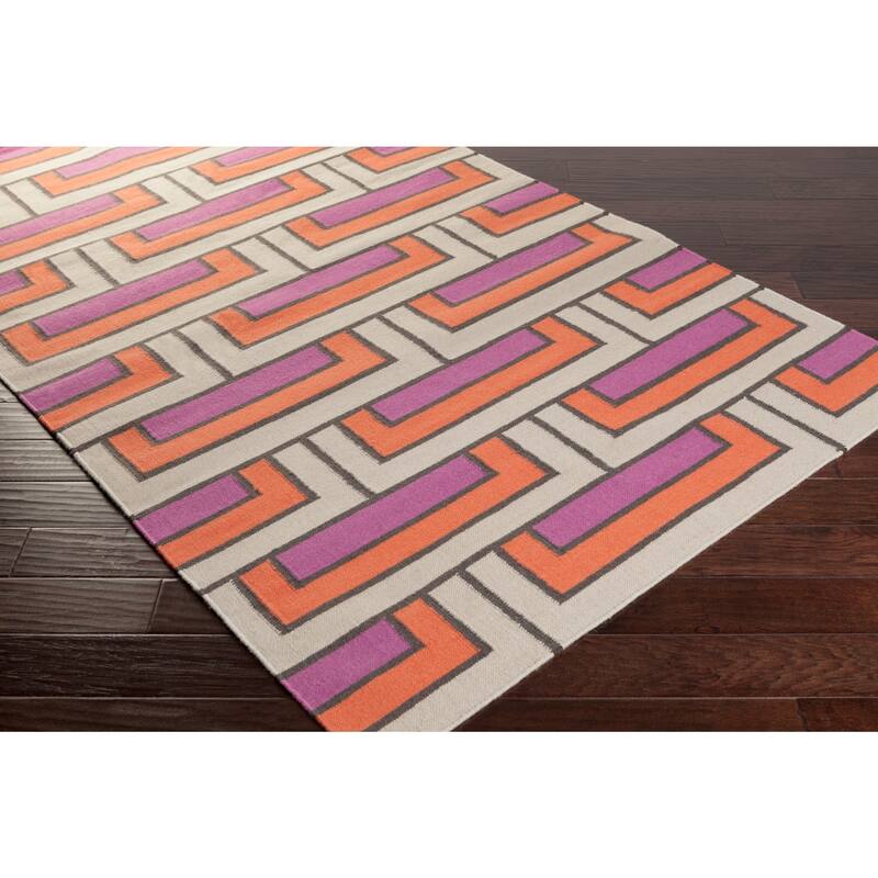 Hand-Woven Alexia Wool Area Rug