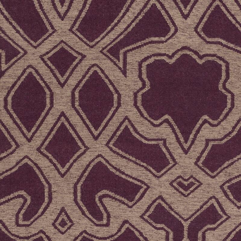 Hand-Woven Aliana Damask Wool Area Rug
