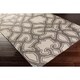 preview thumbnail 23 of 24, Hand-Woven Aliana Damask Wool Area Rug - 2' 6" x 8'