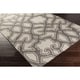 preview thumbnail 10 of 24, Hand-Woven Aliana Damask Wool Area Rug - 2' 6" x 8'
