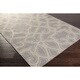preview thumbnail 8 of 24, Hand-Woven Aliana Damask Wool Area Rug - 2' 6" x 8'