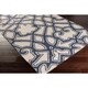preview thumbnail 17 of 24, Hand-Woven Aliana Damask Wool Area Rug - 2' 6" x 8'