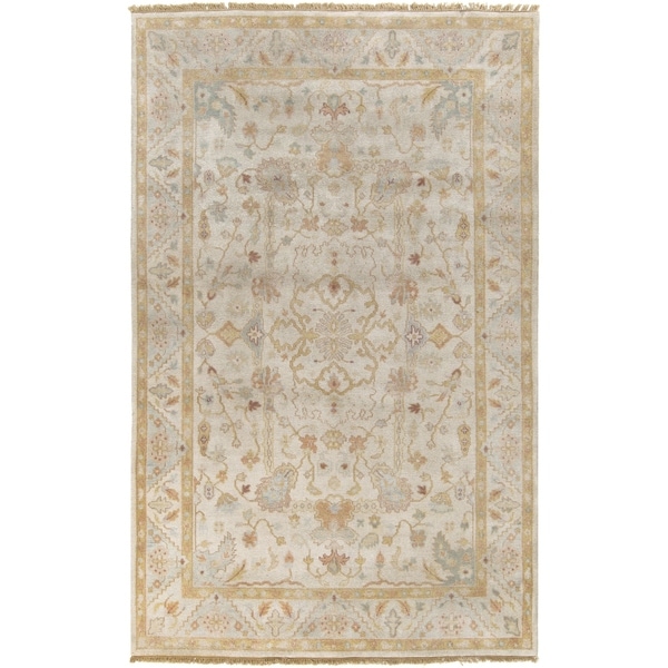 Hand-Knotted Andy Traditional New Zealand Wool Area Rug