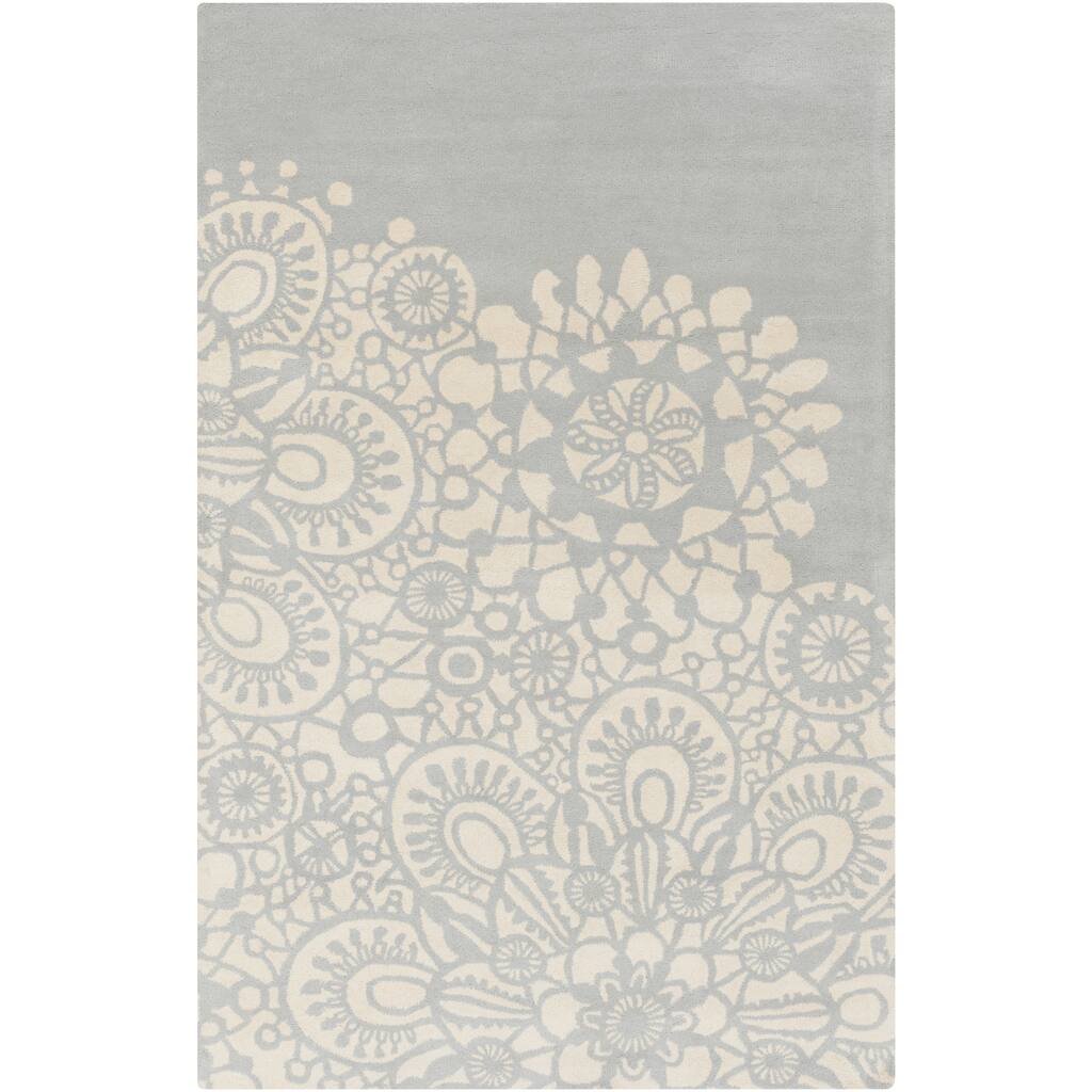 Hand-tufted Briley Floral Indoor Area Rug