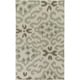 preview thumbnail 8 of 16, Hand-woven Bettie Ikat Reversible Area Rug Green - 8' x 11'