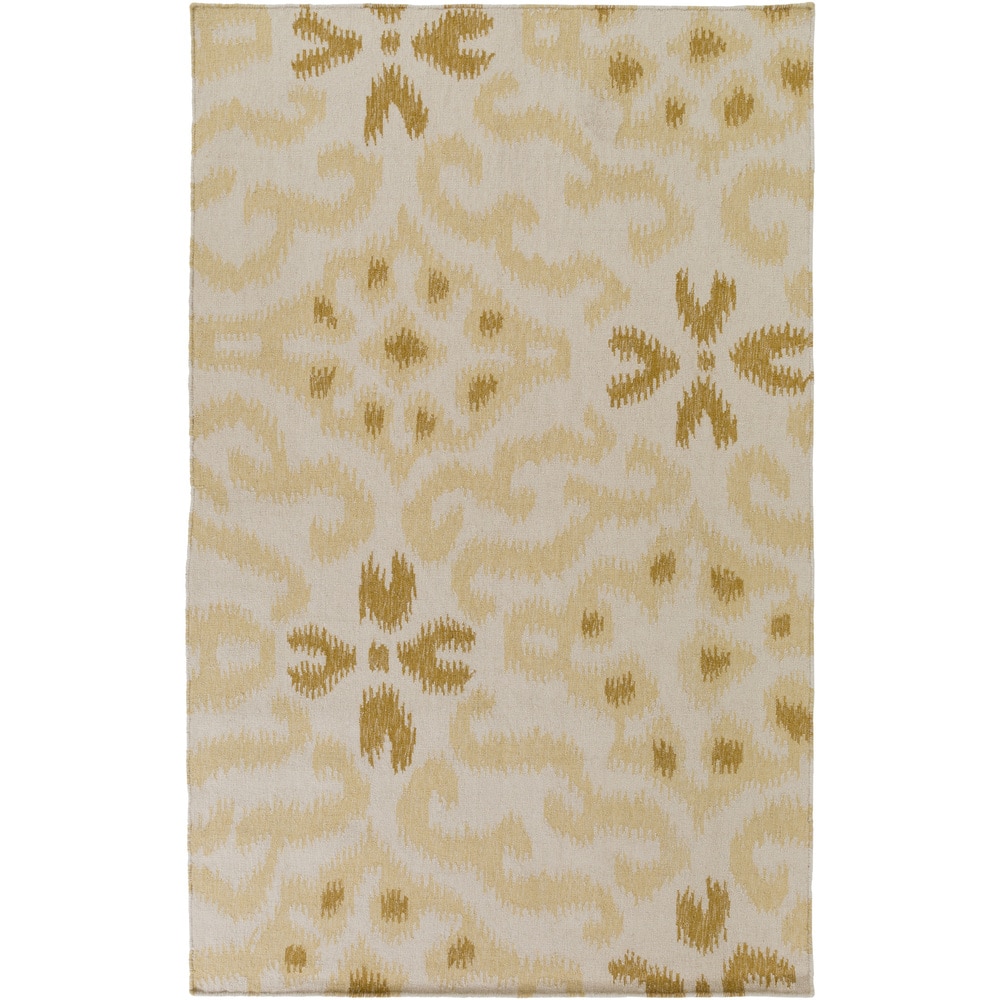 Hand-woven Bettie Ikat Reversible Area Rug