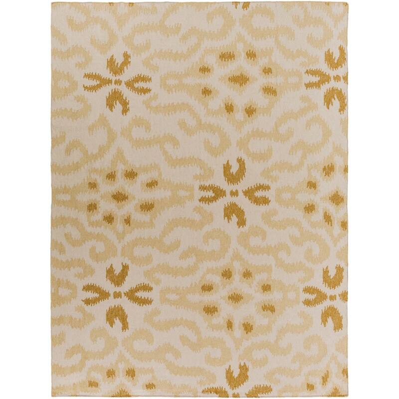 Hand-woven Bettie Ikat Reversible Area Rug