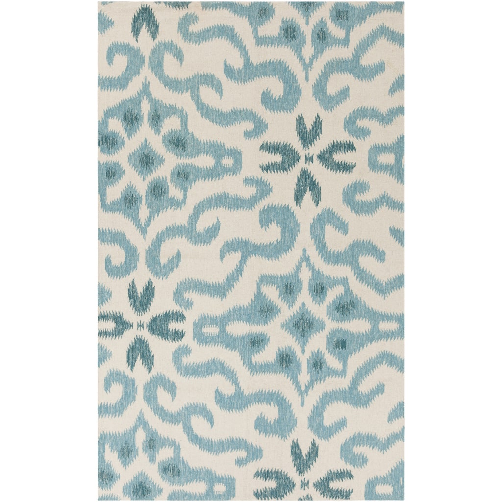 Hand-woven Bettie Ikat Reversible Area Rug