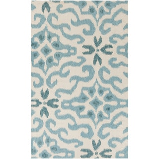Hand-woven Bettie Ikat Reversible Area Rug