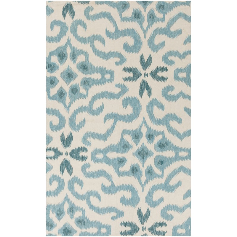 Hand-woven Bettie Ikat Reversible Area Rug
