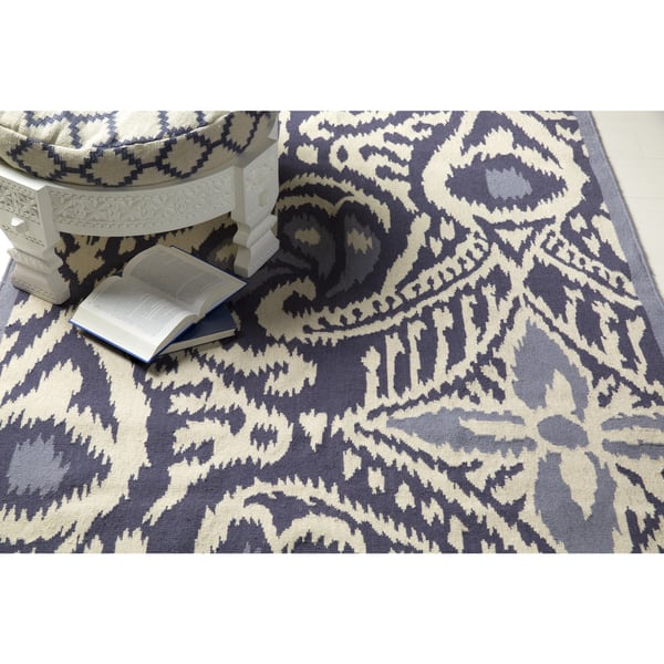 slide 2 of 22, Hand-woven Cailyn Ikat Reversible Area Rug