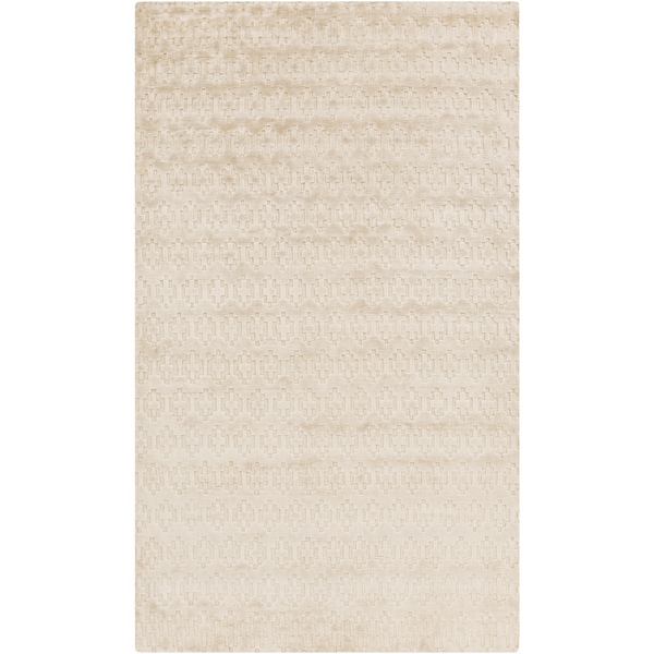 Hand-Knotted Esteban Solid Cotton Area Rug