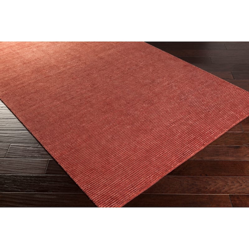 Hand-Woven Aryana Casual Viscose Area Rug