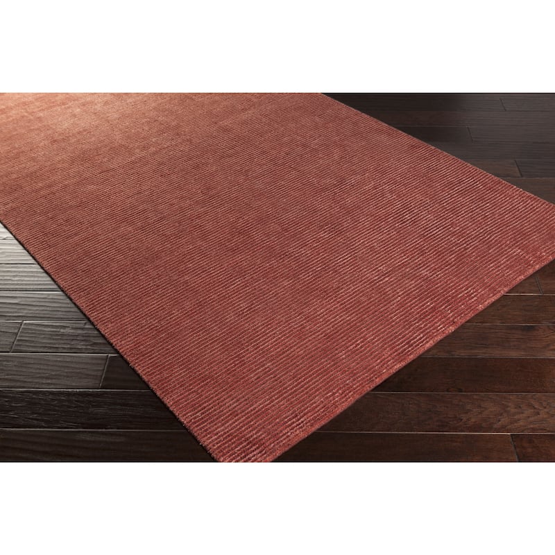 Hand-Woven Aryana Casual Viscose Area Rug