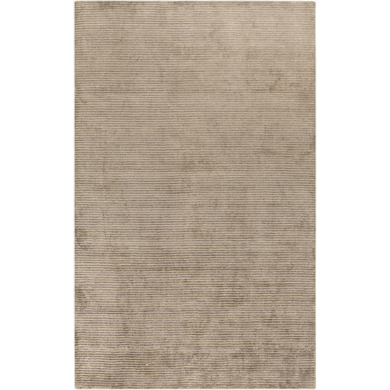 Hand-Woven Aryana Casual Viscose Area Rug - 2' x 3' - Slate