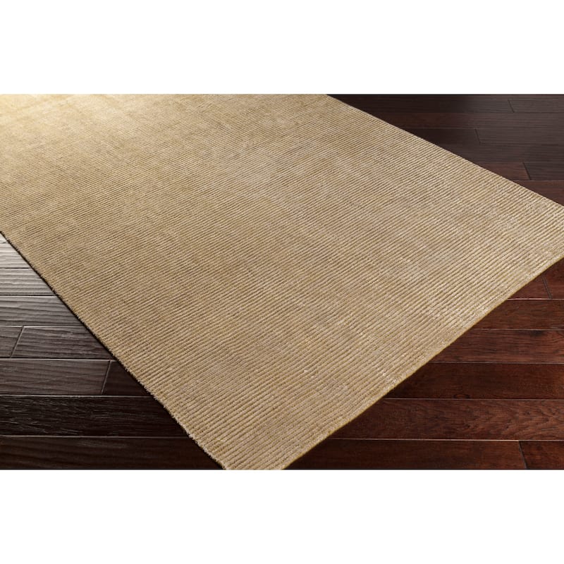 Hand-Woven Aryana Casual Viscose Area Rug