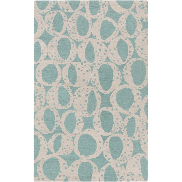 Lotta Jansdotter Hand Tufted Emmitt Abstract Wool Rug (5 x 8)