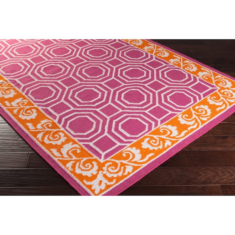 Hand-Woven Darius Reversible Area Rug