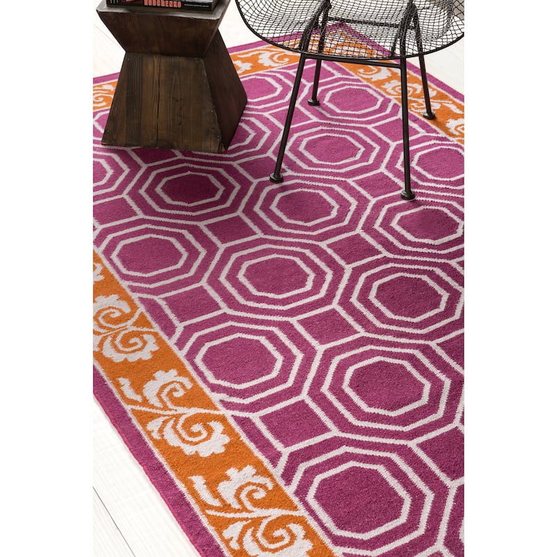 Hand-Woven Darius Reversible Area Rug