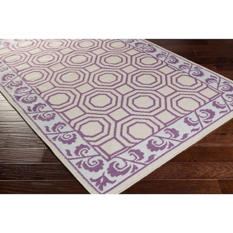 Hand-Woven Darius Reversible Area Rug