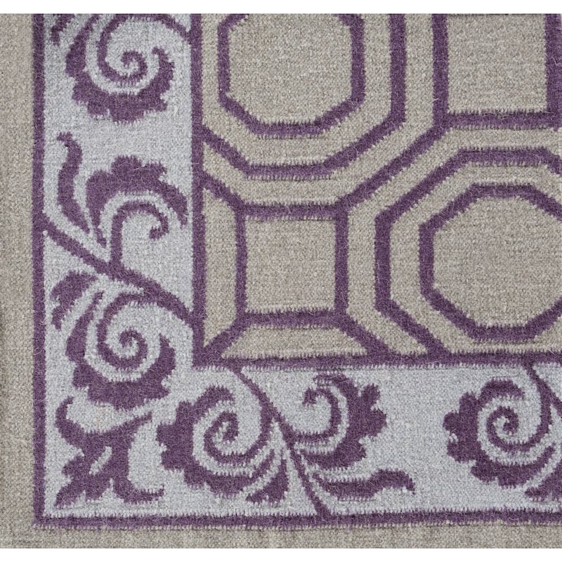 Hand-Woven Darius Reversible Area Rug